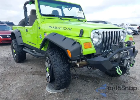 2005 Jeep Wrangler / Tj Unlimited Rubicon z USA, uszkodzony, nr VIN 1J4FA64S65P327128